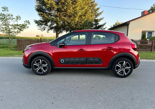 Citroen C3 cena 45999 przebieg: 18500, rok produkcji 2019 z Ryki małe 436